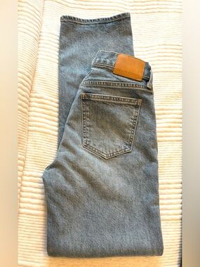 Aritzia / Denim Forum The Nico Lo-Rose Straight Jeans